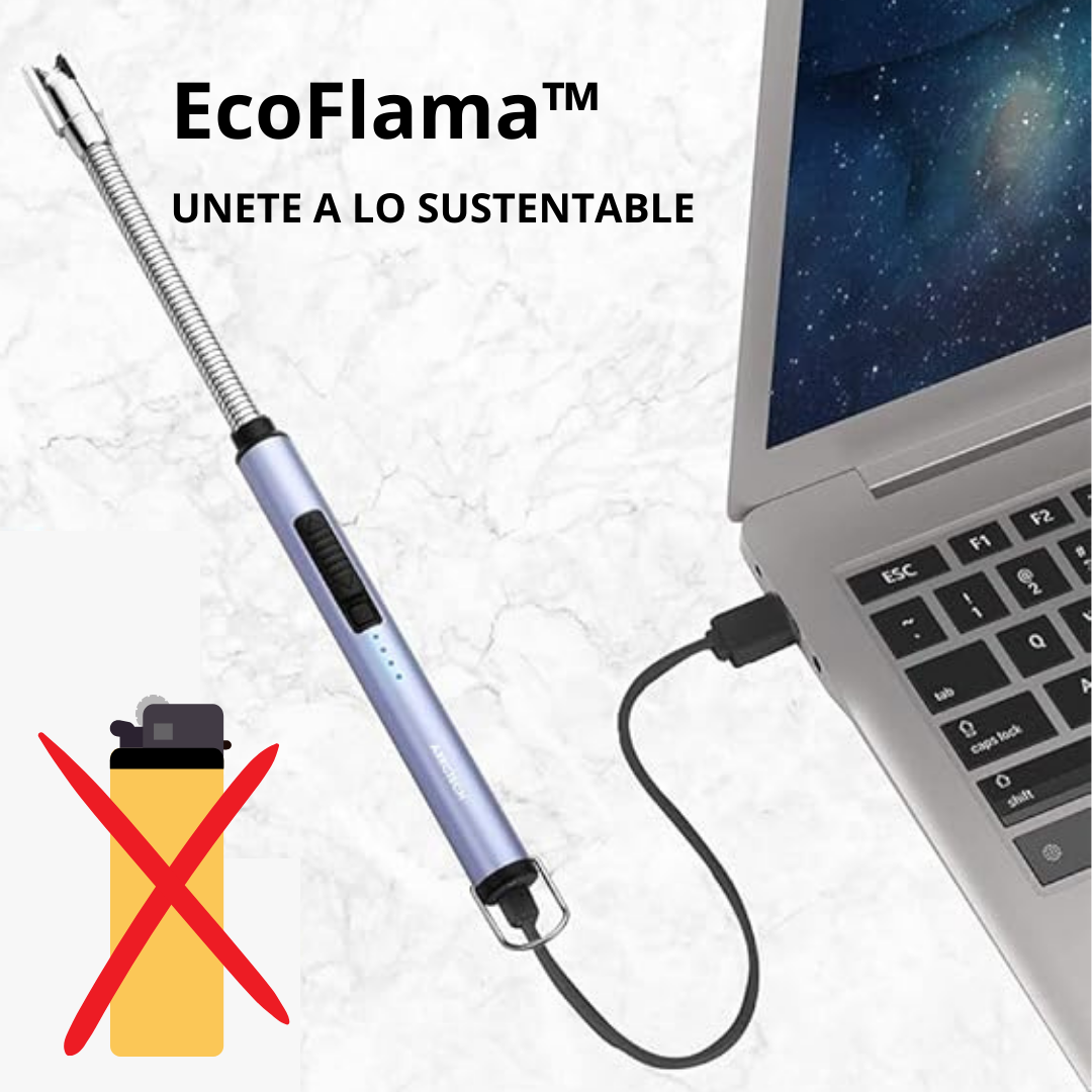 ECOFLAMA™ ENCENDEDOR RECARGABLE USB ⭐⭐⭐⭐⭐